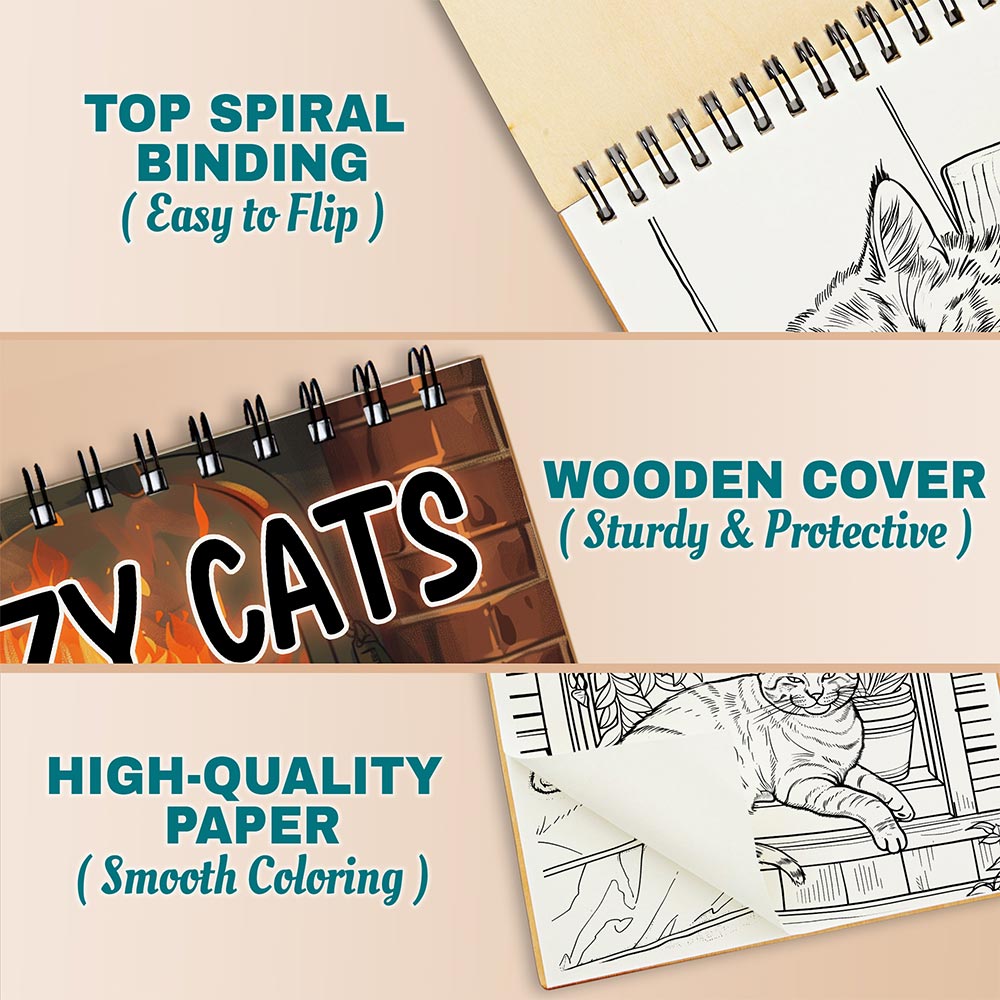 Netecom Lazy Cats Coloring Pages For Adults