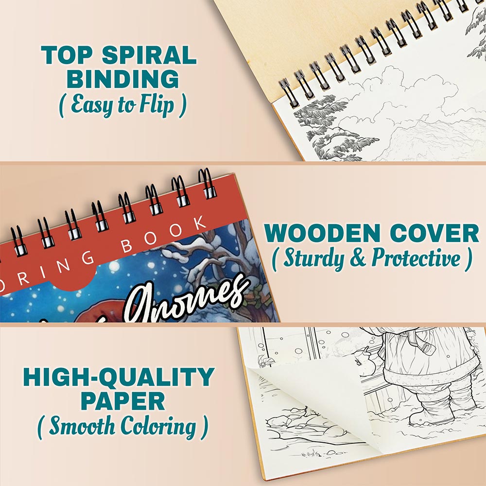 Netecom Christmas Gnomes Coloring Pages For Adults