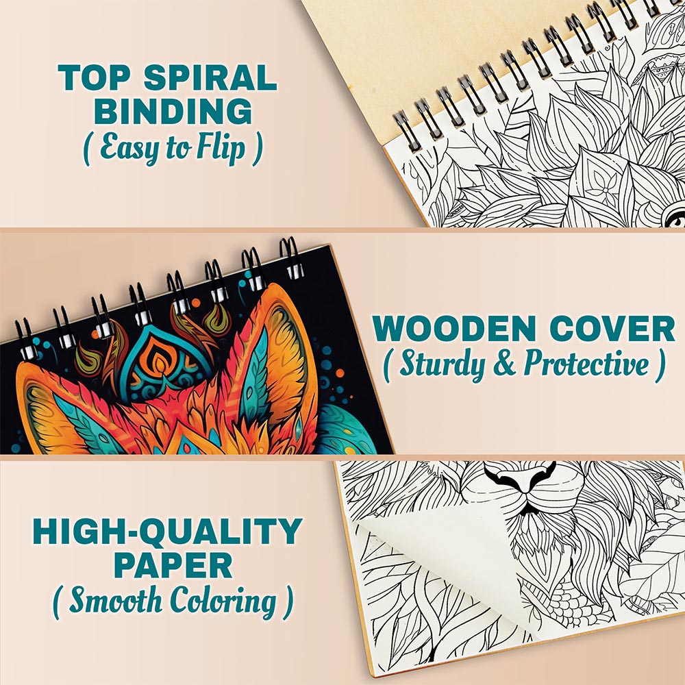 Netecom Animal Mandalas Coloring Pages For Adults
