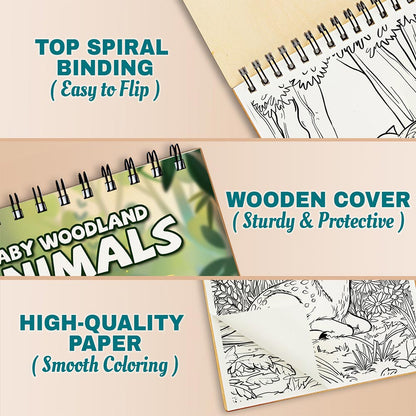 Netecom Baby Woodland Coloring Pages For Adults