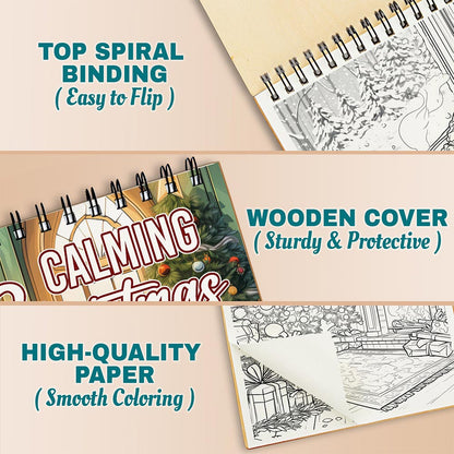 Calming Christmas Coloring Pages For Adults