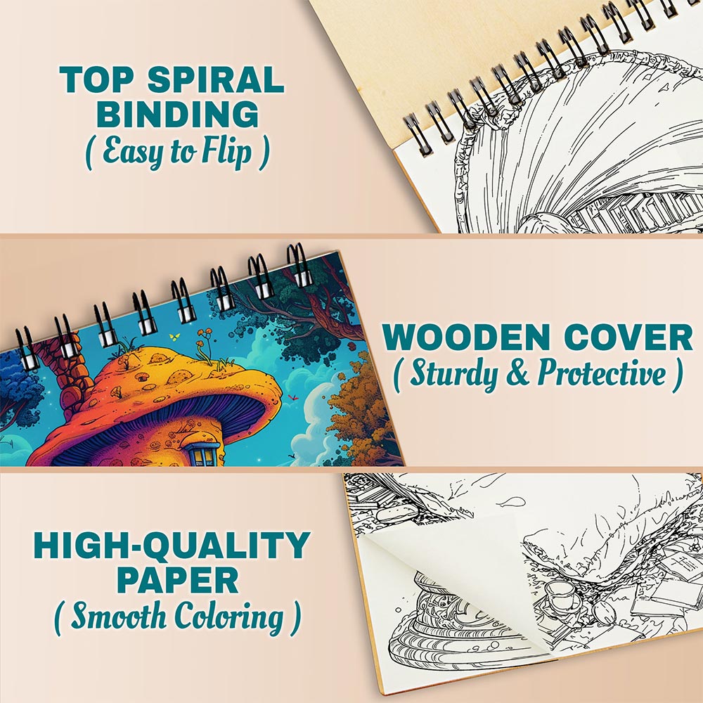 Pocket World Coloring Pages For Adults