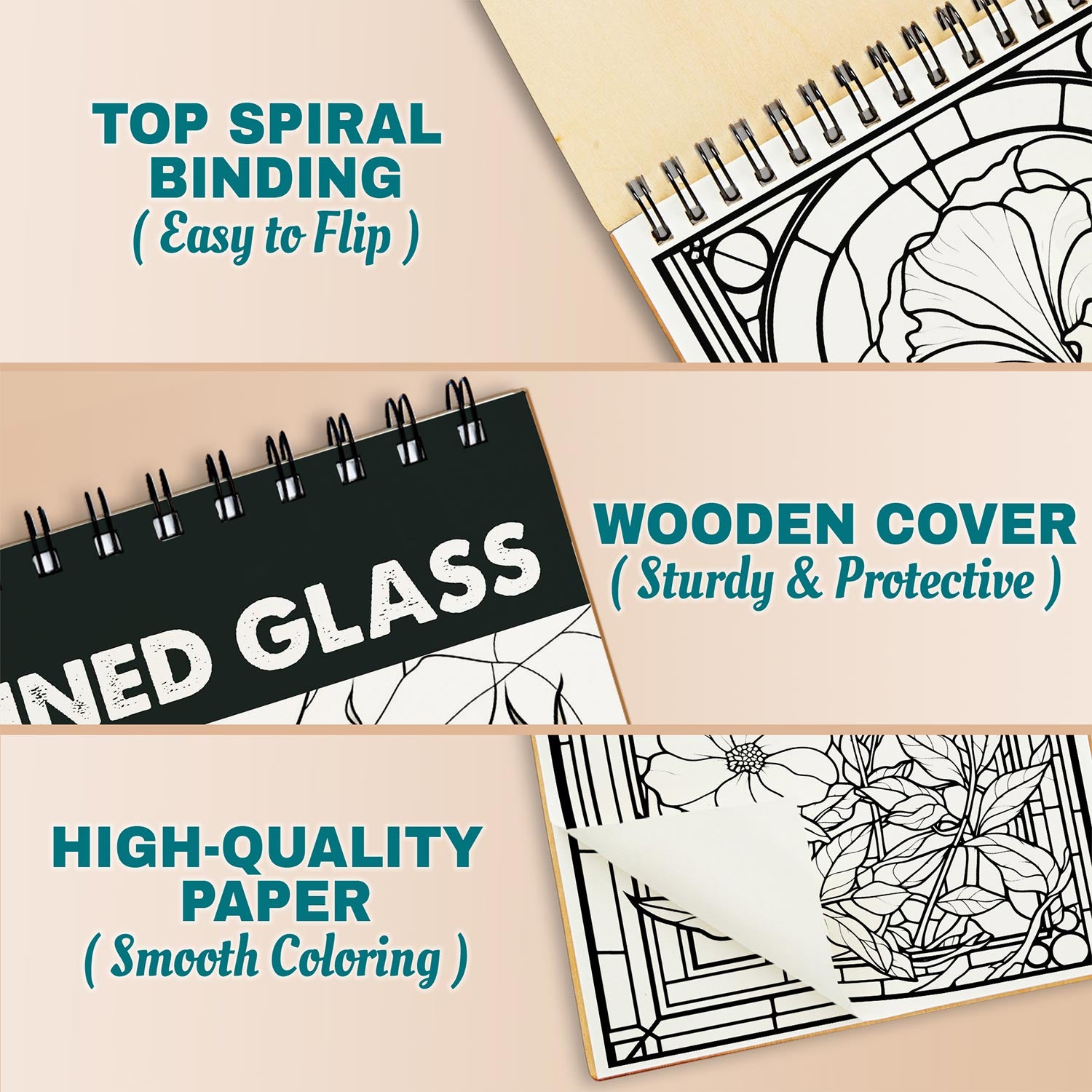 Netecom Stained Glass Flowers Coloring Pages For Adults
