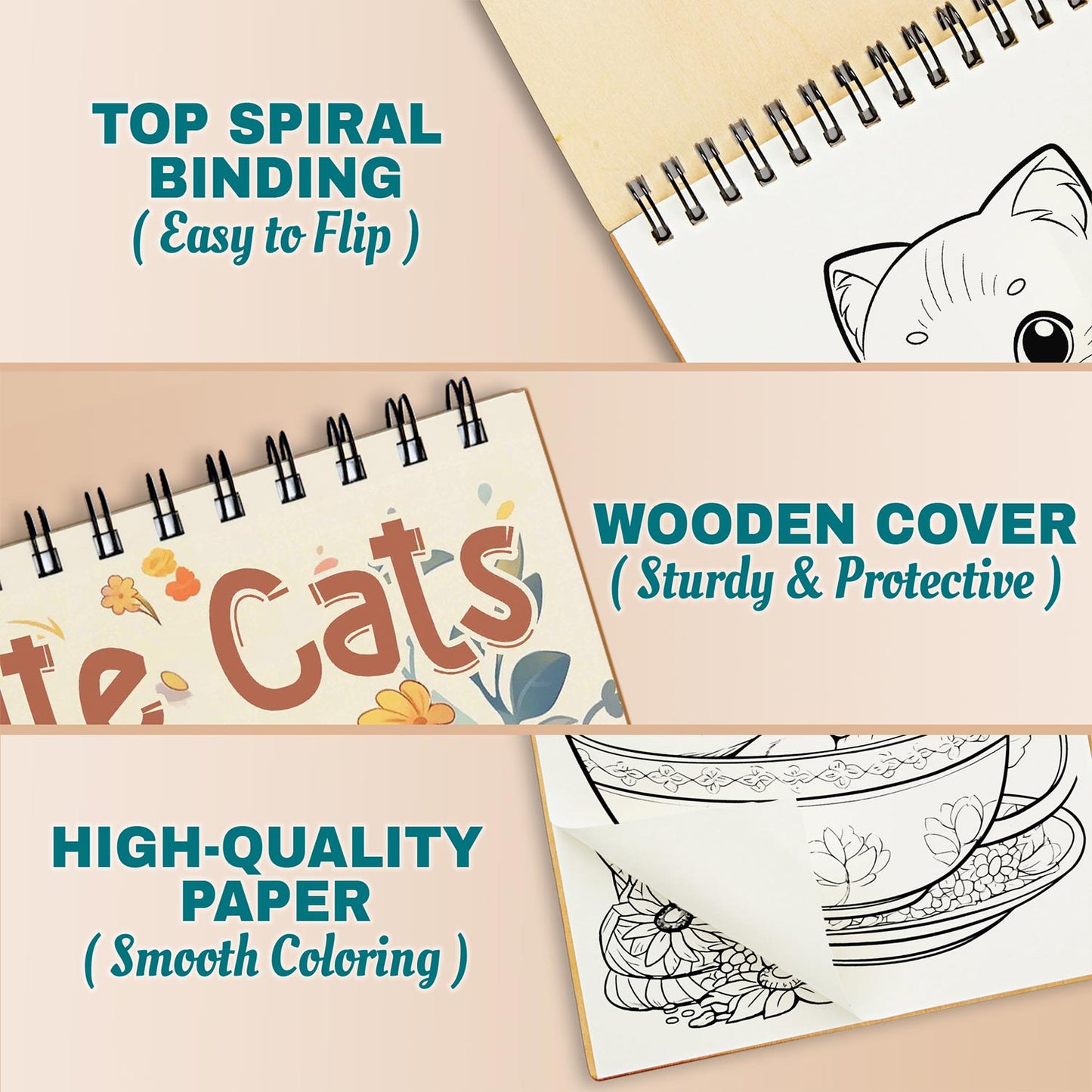 Netecom Cute Cats Coloring Pages For Adults