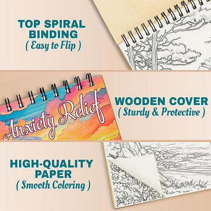 Anxiety Relief Coloring Pages For Adults