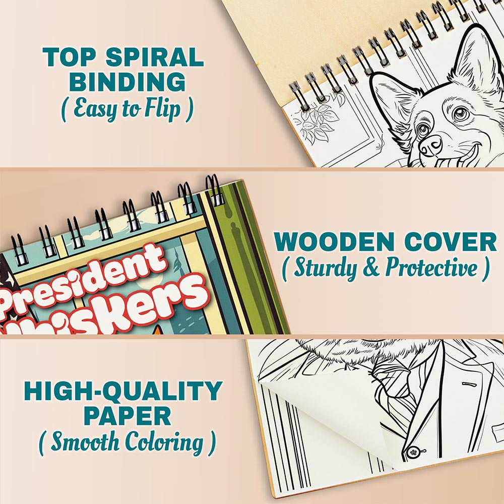 Netecom President Whiskers Coloring Pages For Adults