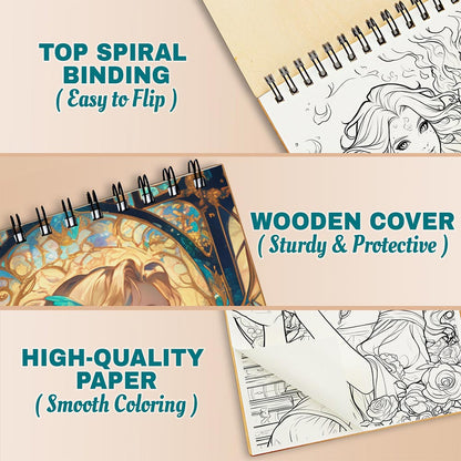 Netecom Beauty Goddesses Coloring Pages For Adults