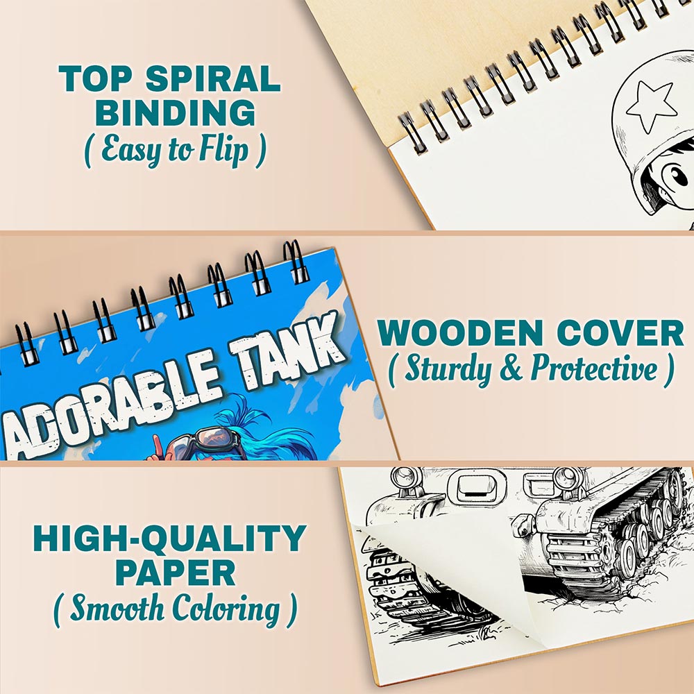 Netecom Adorable Tank Coloring Pages For Adults