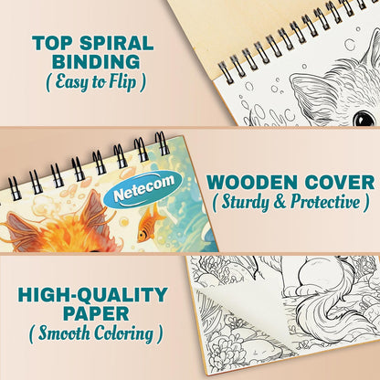 Netecom Mermaid Kittens Coloring Pages For Adults