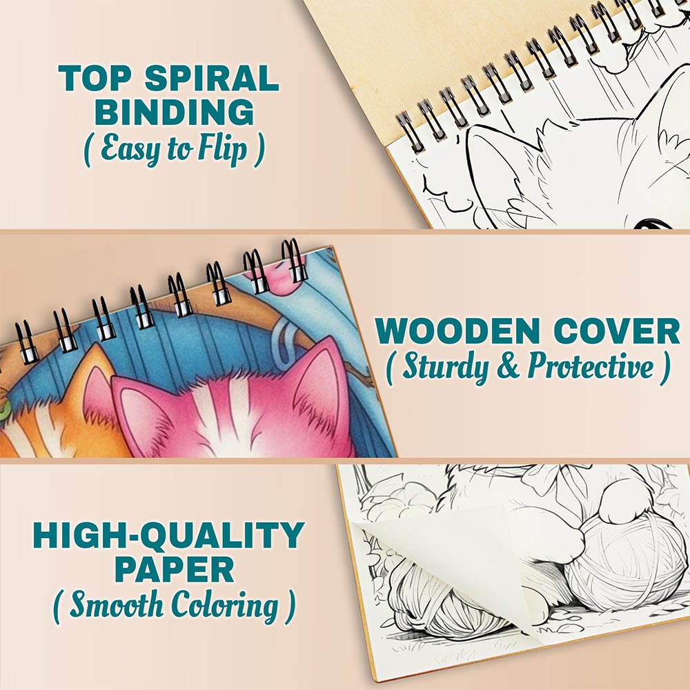 Netecom Yarn Kittens Coloring Pages For Adults