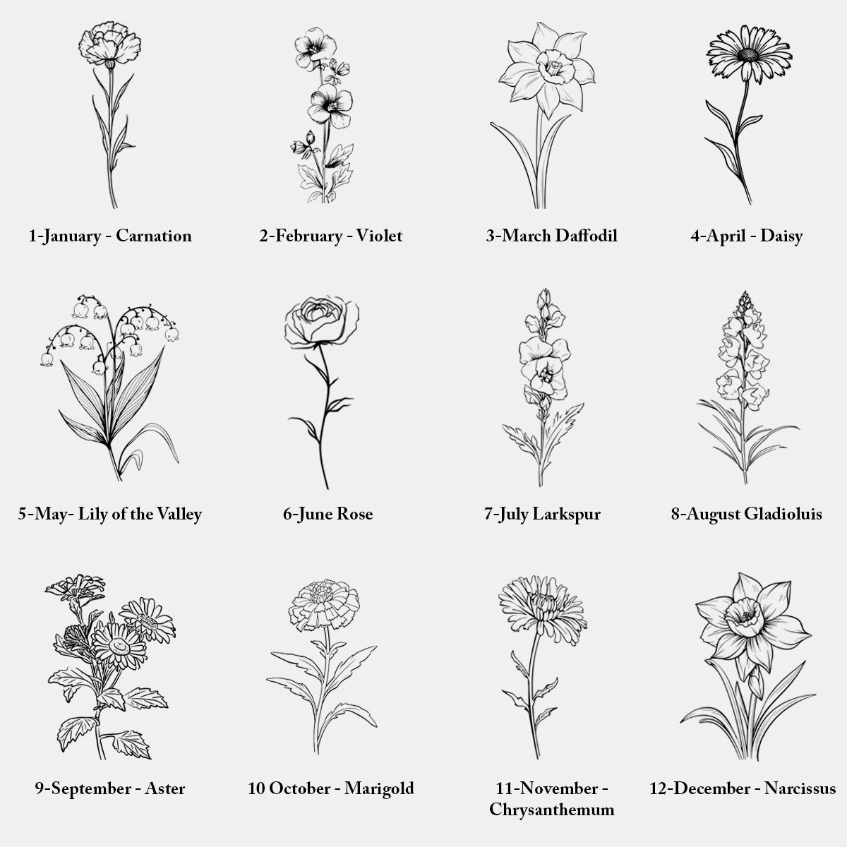 Netecom Personalized Birth Flower Ceramic Jug Vase with Custom Name, Elegant Home Decor Pitcher, Unique Gift for Birthday, Mother’s Day, or Christmas