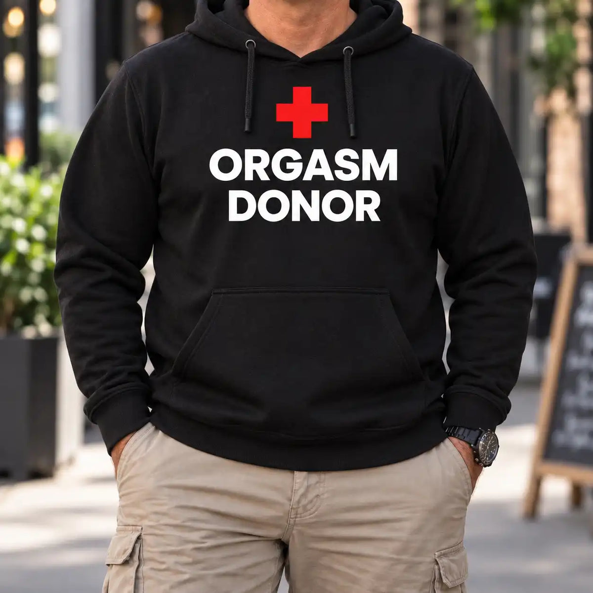 Orgasm Donor Funny Adult Humor Shirt