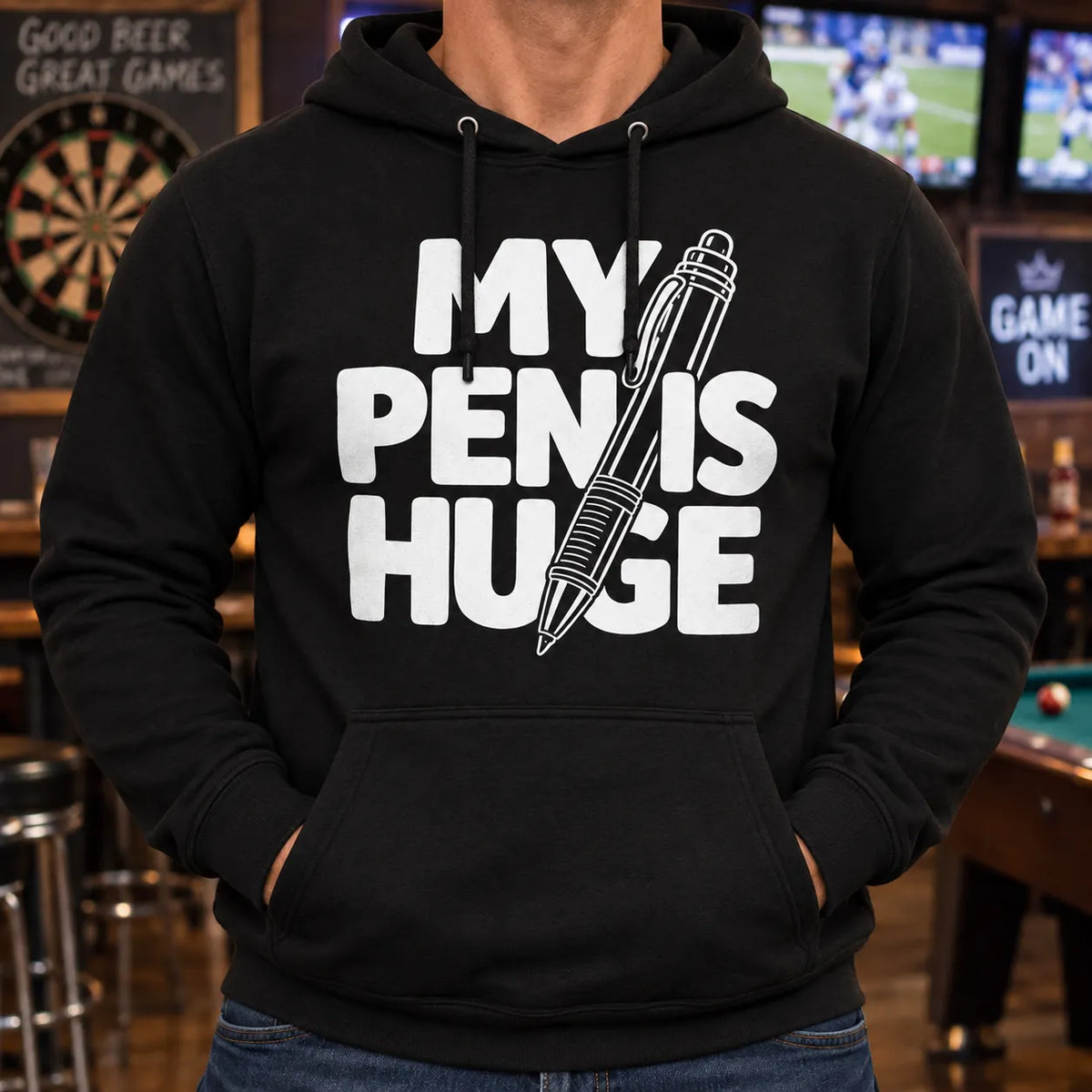 My Penis Huge Funny Pen Graphic Shirt