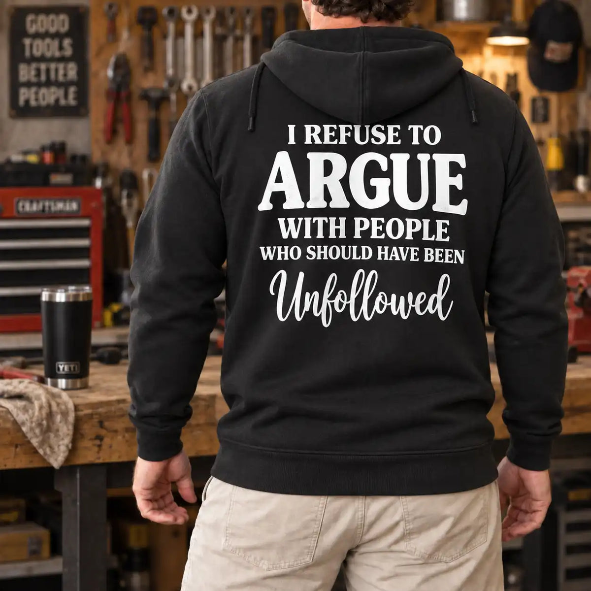 I Refuse To Argue With People Funny Sarcastic Unfollowed Shirt