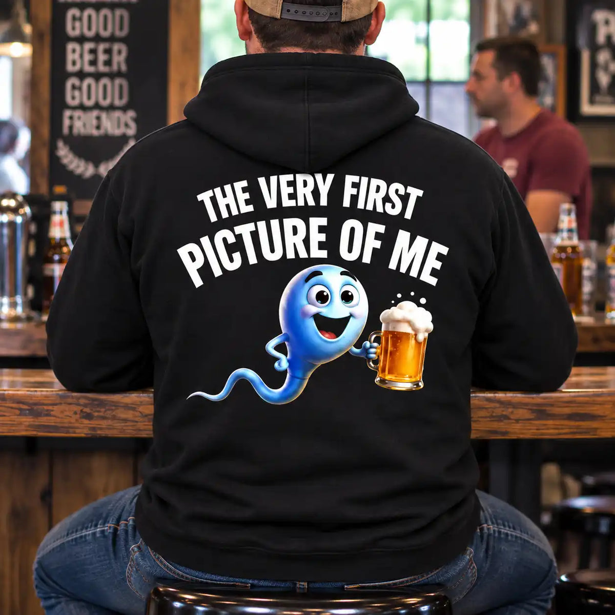The Very First Picture Of Me Funny Beer Shirt
