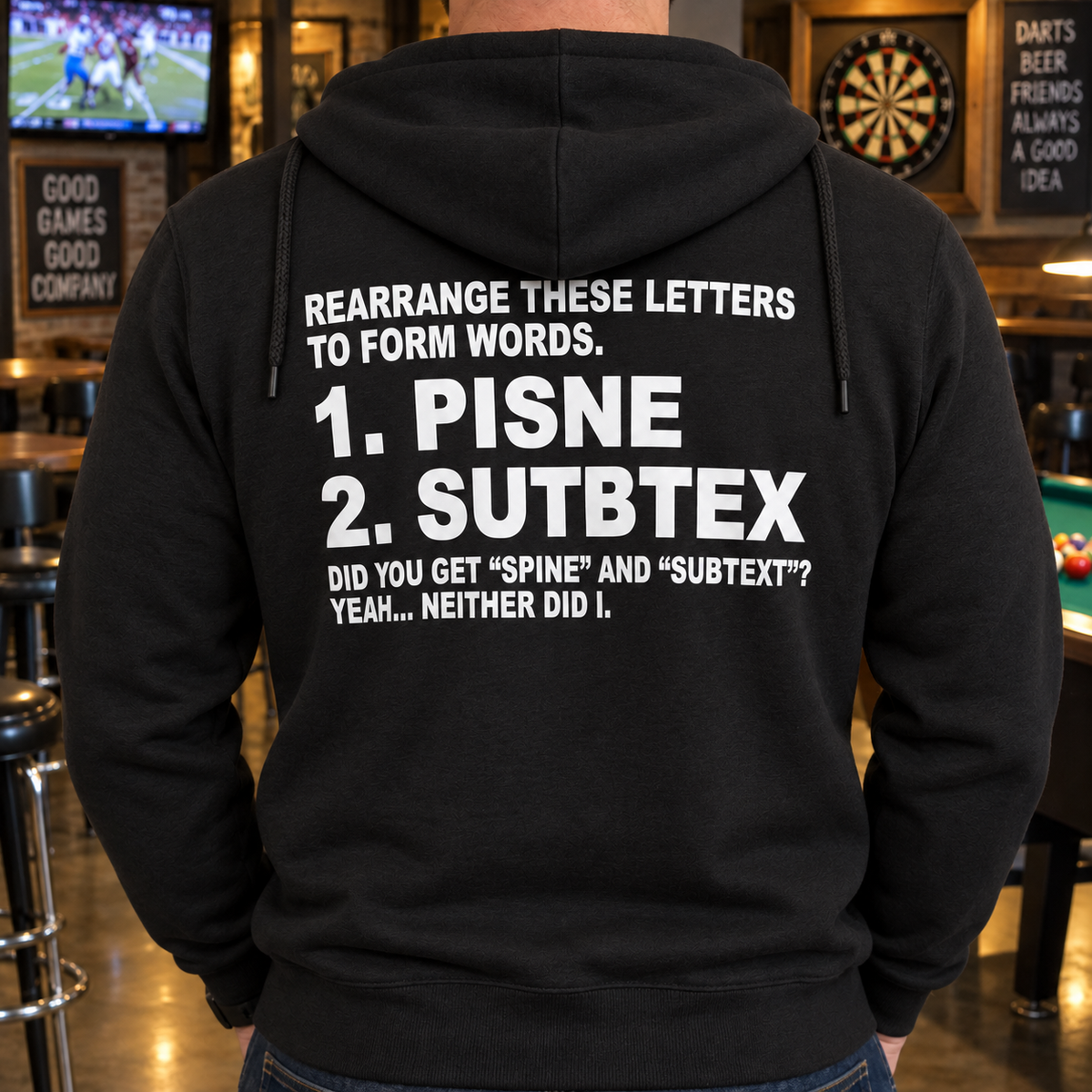 Rearrange These Letters Funny Word Puzzle Shirt