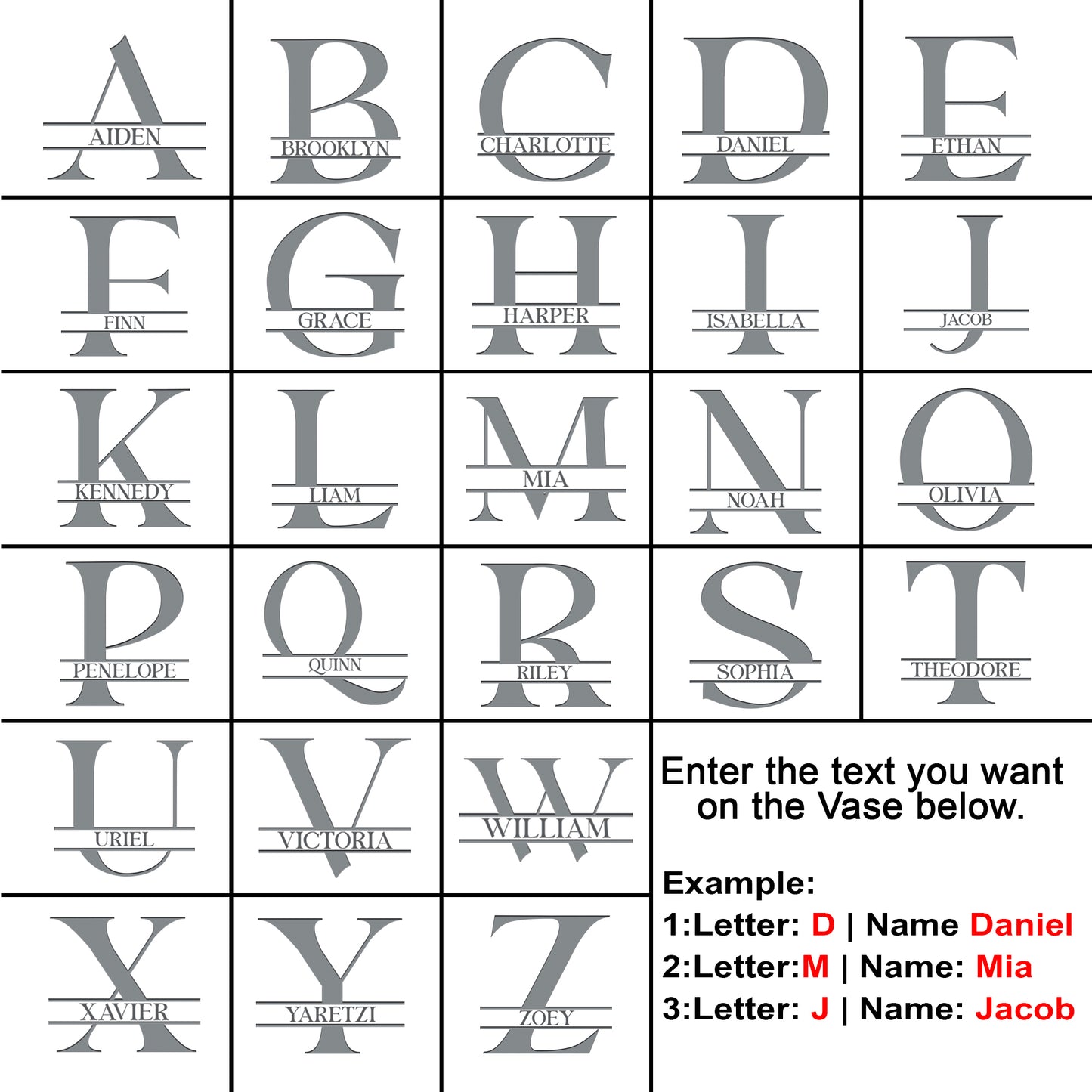 Netecom Personalized Ceramic Jug Vase with Custom Name and Initial, Elegant Farmhouse Pitcher, Minimal Home Decor, Unique Gift for Weddings, Birthdays, or Christmas