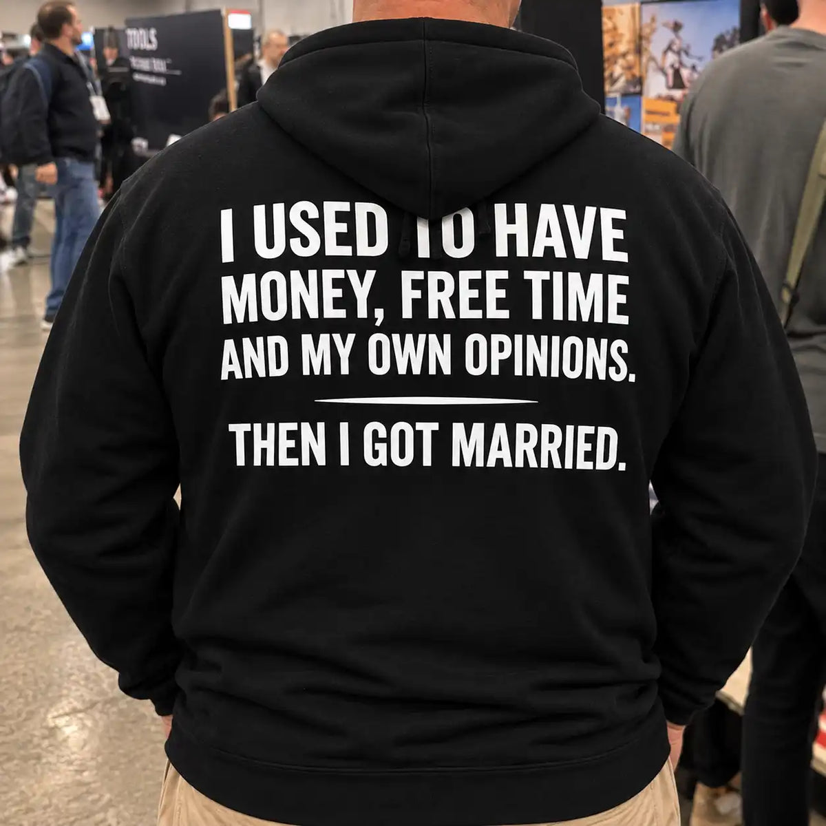 I Used To Have Money Free Time Opinions Then I Got Married Funny Shirt