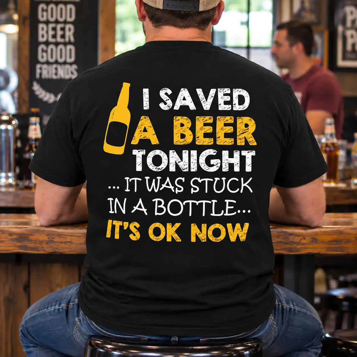 The Very First Picture Of Me Funny Beer Shirt (Copy)