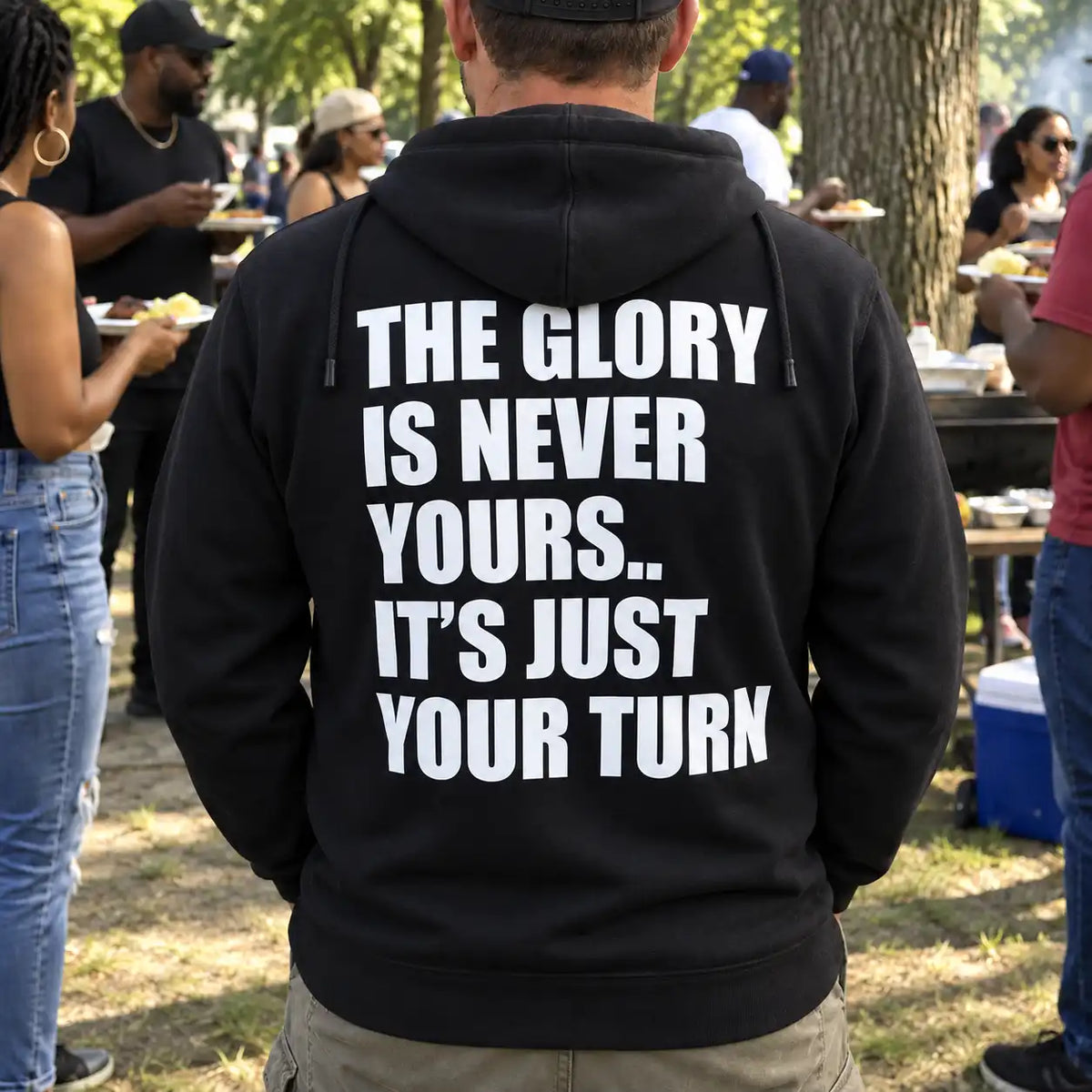 The Glory Is Never Yours It's Just Your Turn Funny Sarcastic Shirt