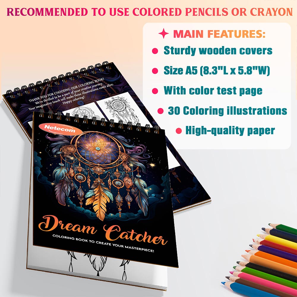 Netecom Dream Catcher Coloring Sheets For Adults
