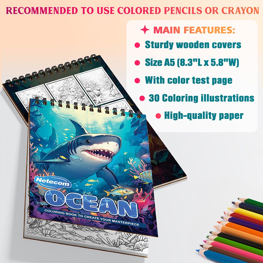 Netecom Ocean Coloring Sheets For Adults