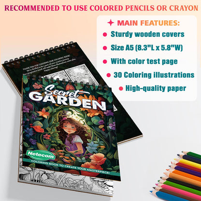 Netecom Secret Garden Coloring Sheets For Adults