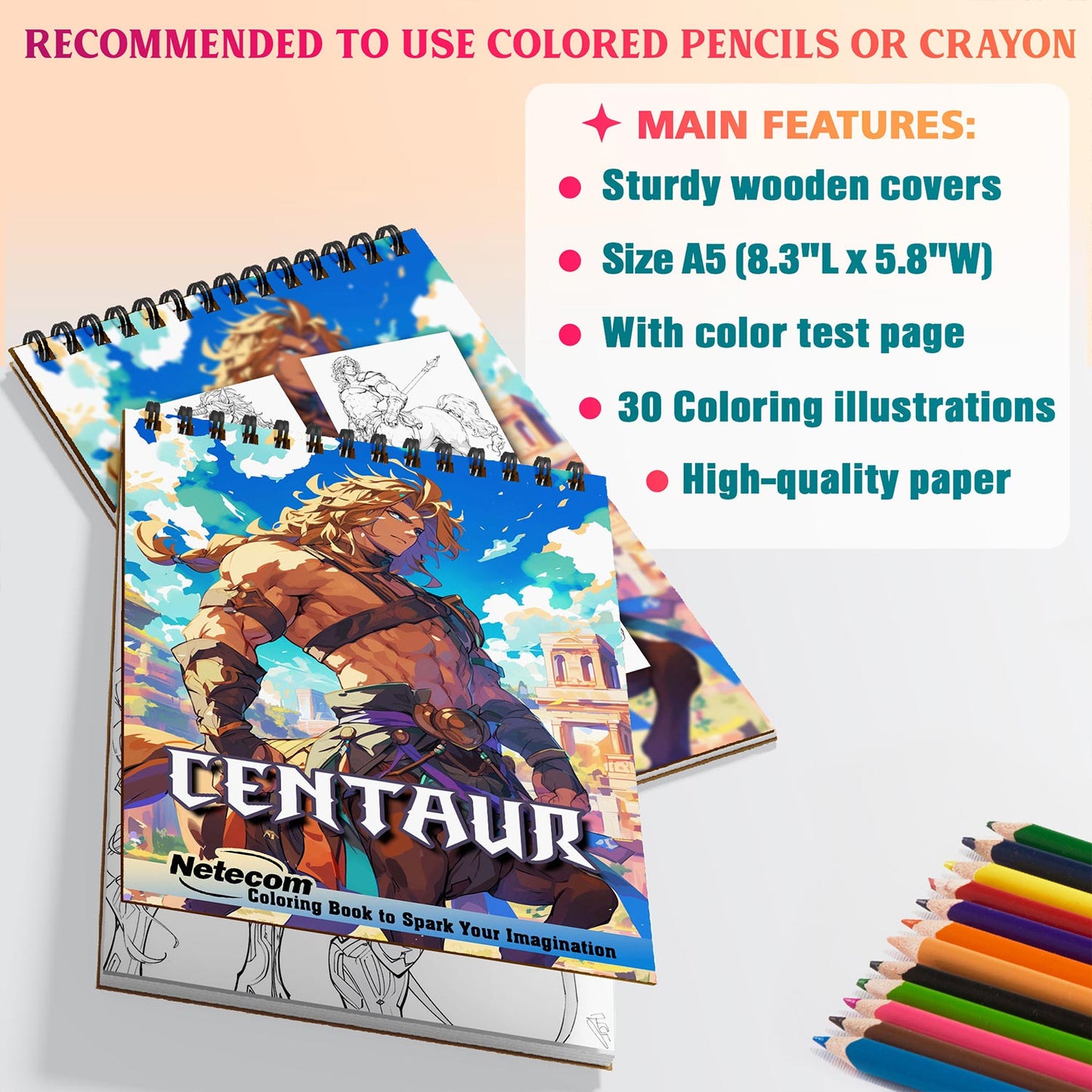 Netecom Centaur Coloring Sheets For Adults