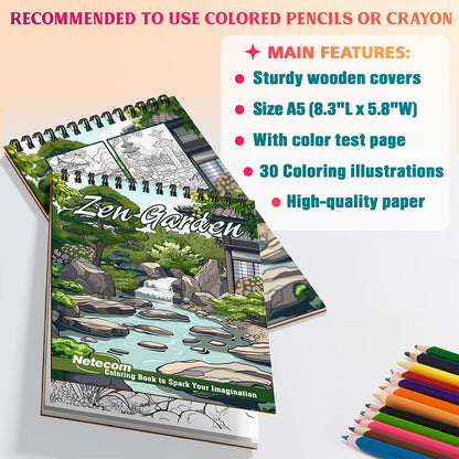 Netecom Zen Garden Coloring Sheets For Adults