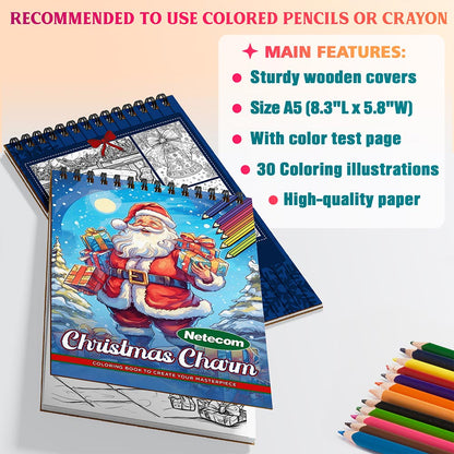 Christmas Charm Coloring Sheets For Adults