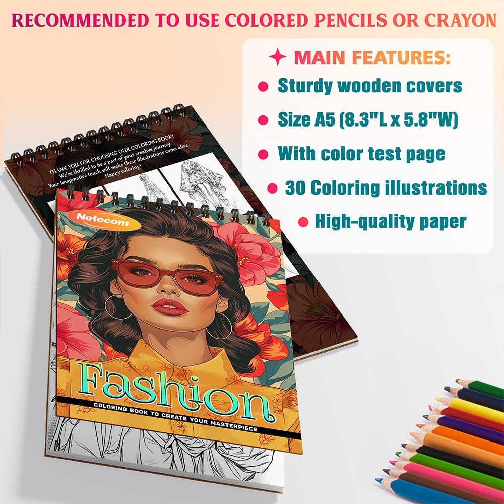 Fashion Coloring Sheets For Adults