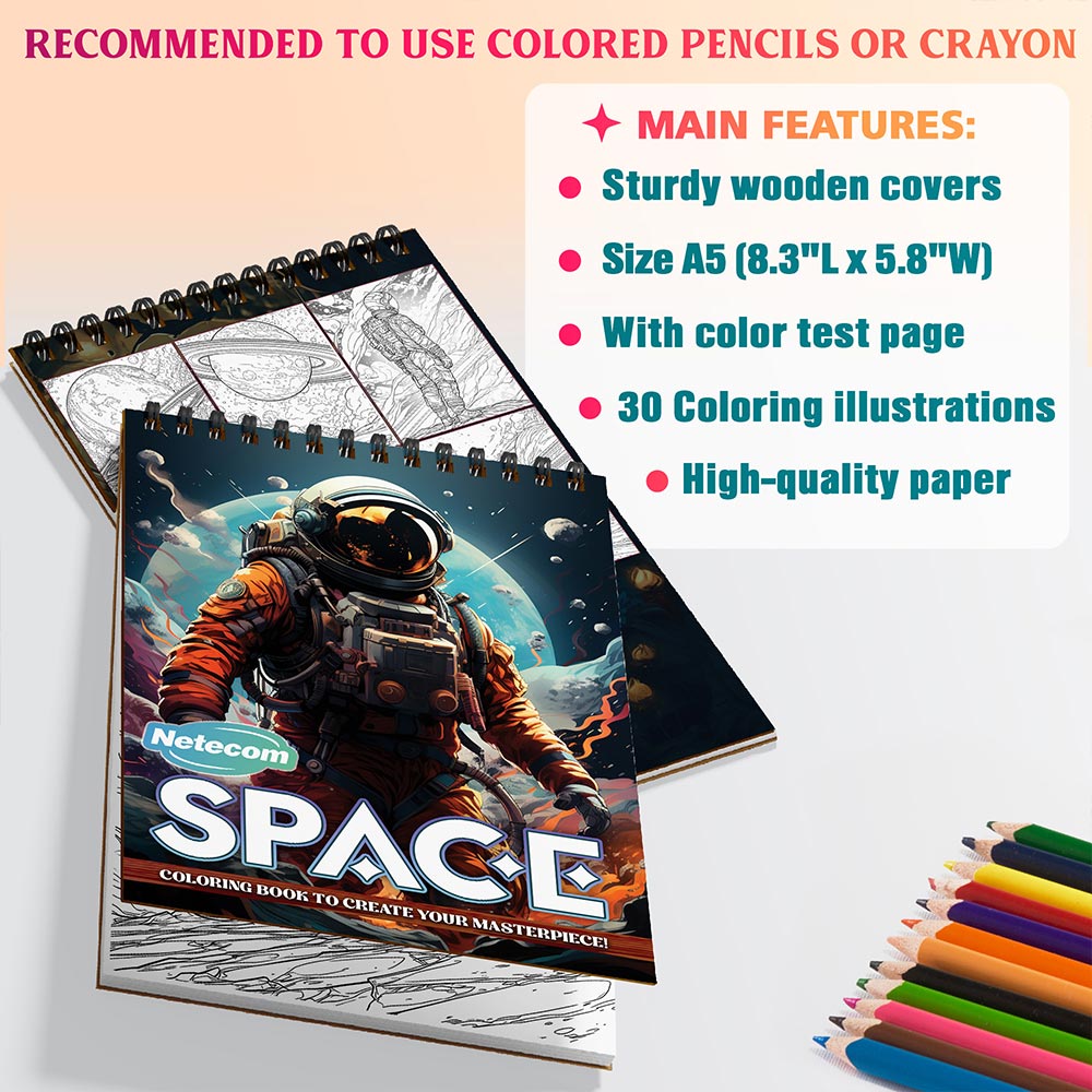 Netecom Space Coloring Sheets For Adults