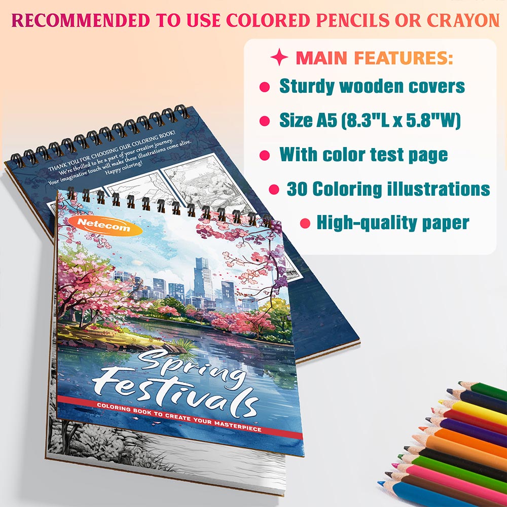 Spring Festivals Coloring Sheets For Adults