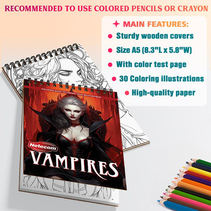Netecom Vampires Coloring Sheets For Adults
