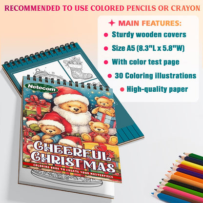 Cheerful Christmas Coloring Sheets For Adults