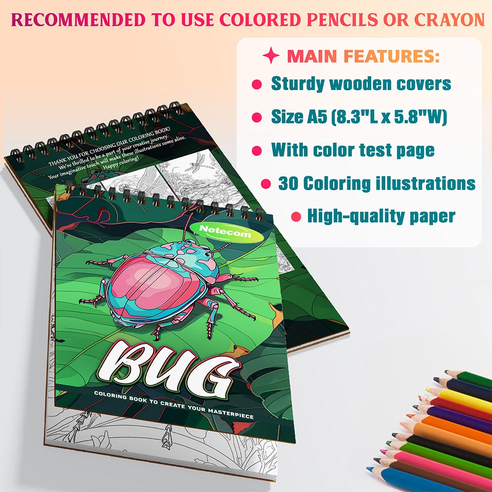 Bug Coloring Sheets For Adults