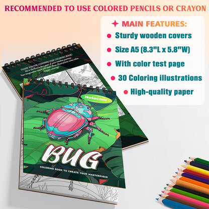 Bug Coloring Sheets For Adults