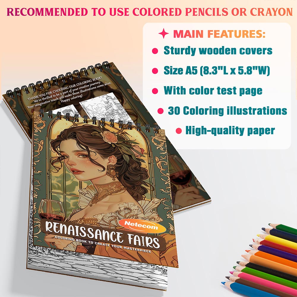 Renaissance Fairs Coloring Sheets For Adults