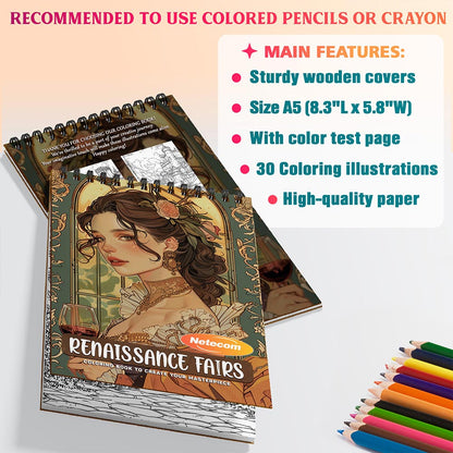 Renaissance Fairs Coloring Sheets For Adults