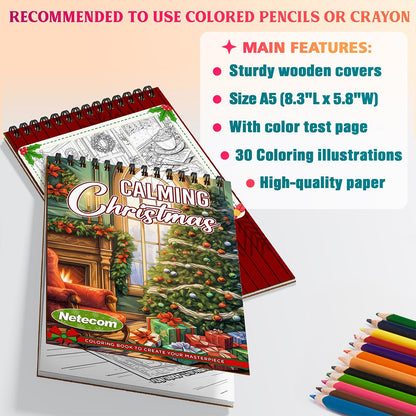 Calming Christmas Coloring Sheets For Adults