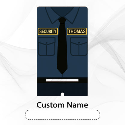 Netecom Personalized Security Phone Stand, Custom Name Option - Ideal Gift for Security Professionals and Office Use, Christmas Gifts