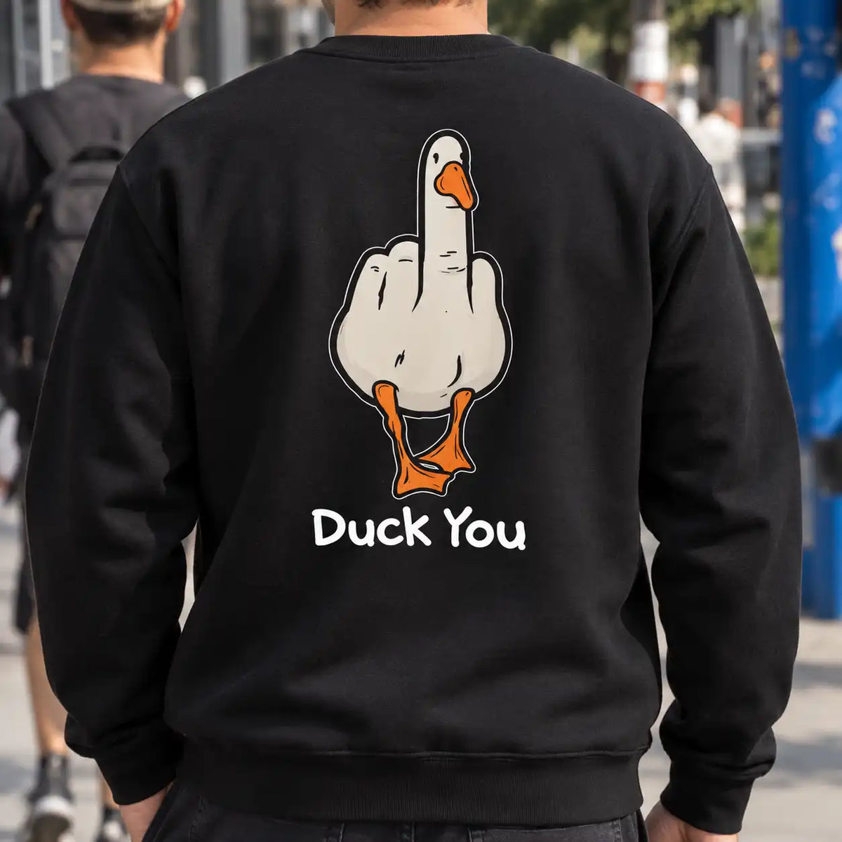 Duck You Funny Duck Graphic Shirt