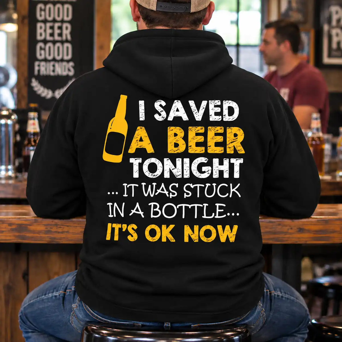 The Very First Picture Of Me Funny Beer Shirt (Copy)