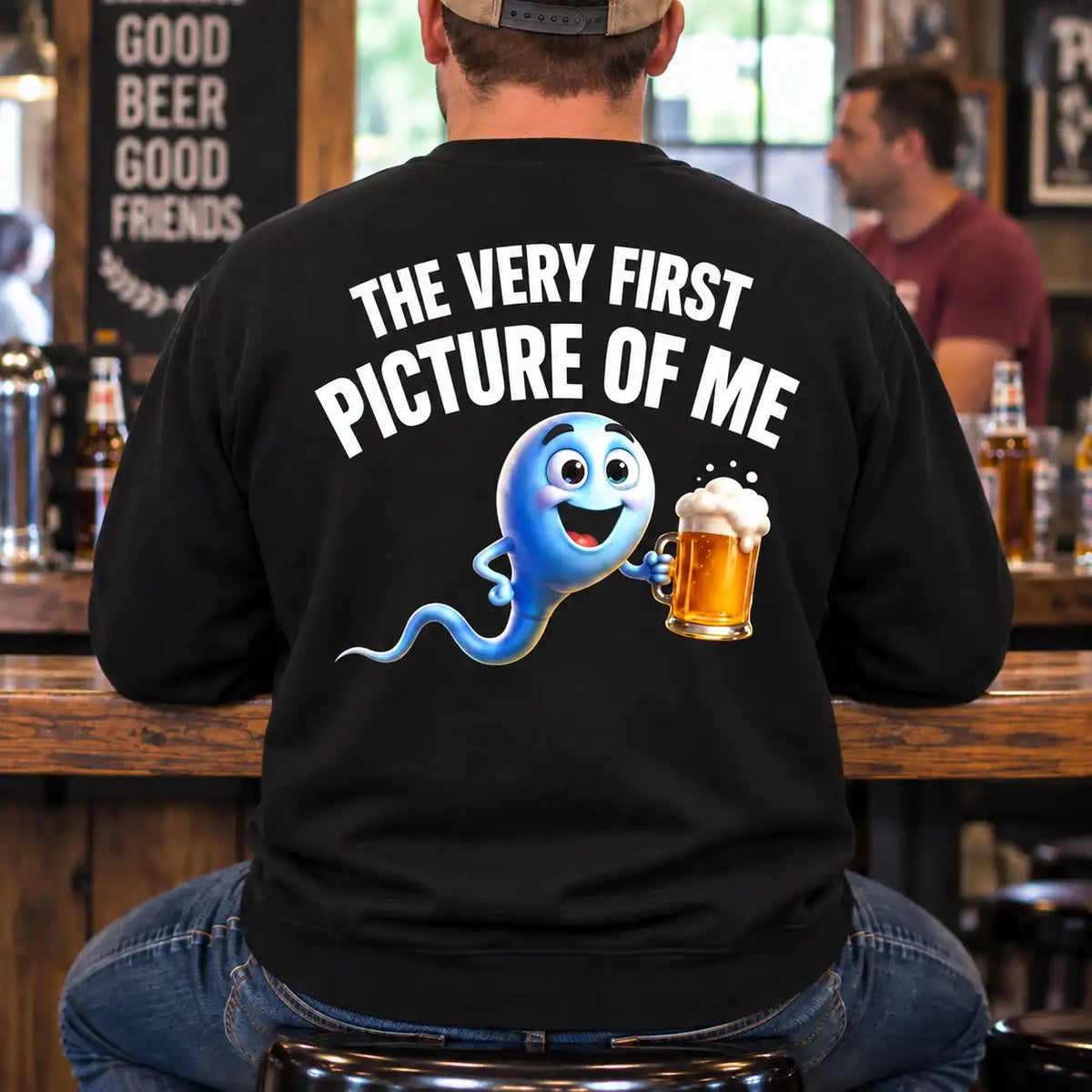 The Very First Picture Of Me Funny Beer Shirt