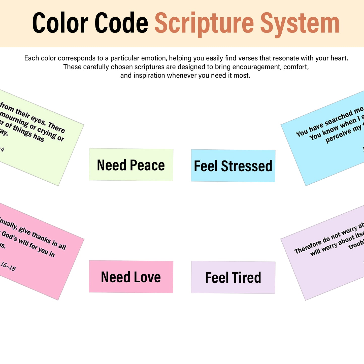 Mom Bible Verses Wooden Box with Walnut Cross – 150 Color-Coded Christian Scriptures for Peace, Love, Strength & Encouragement – Perfect Gift for Mothers