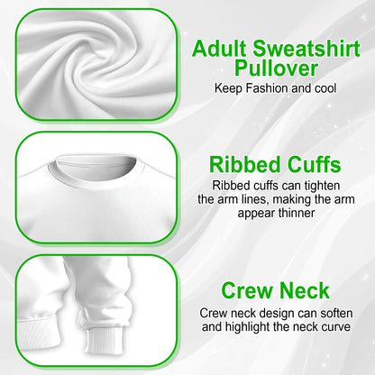 Netecom Western Cowboy Santa Christmas Sweatshirt 3D All Over Print, Horse Cactus Design, Crewneck Pullover for Costume Party