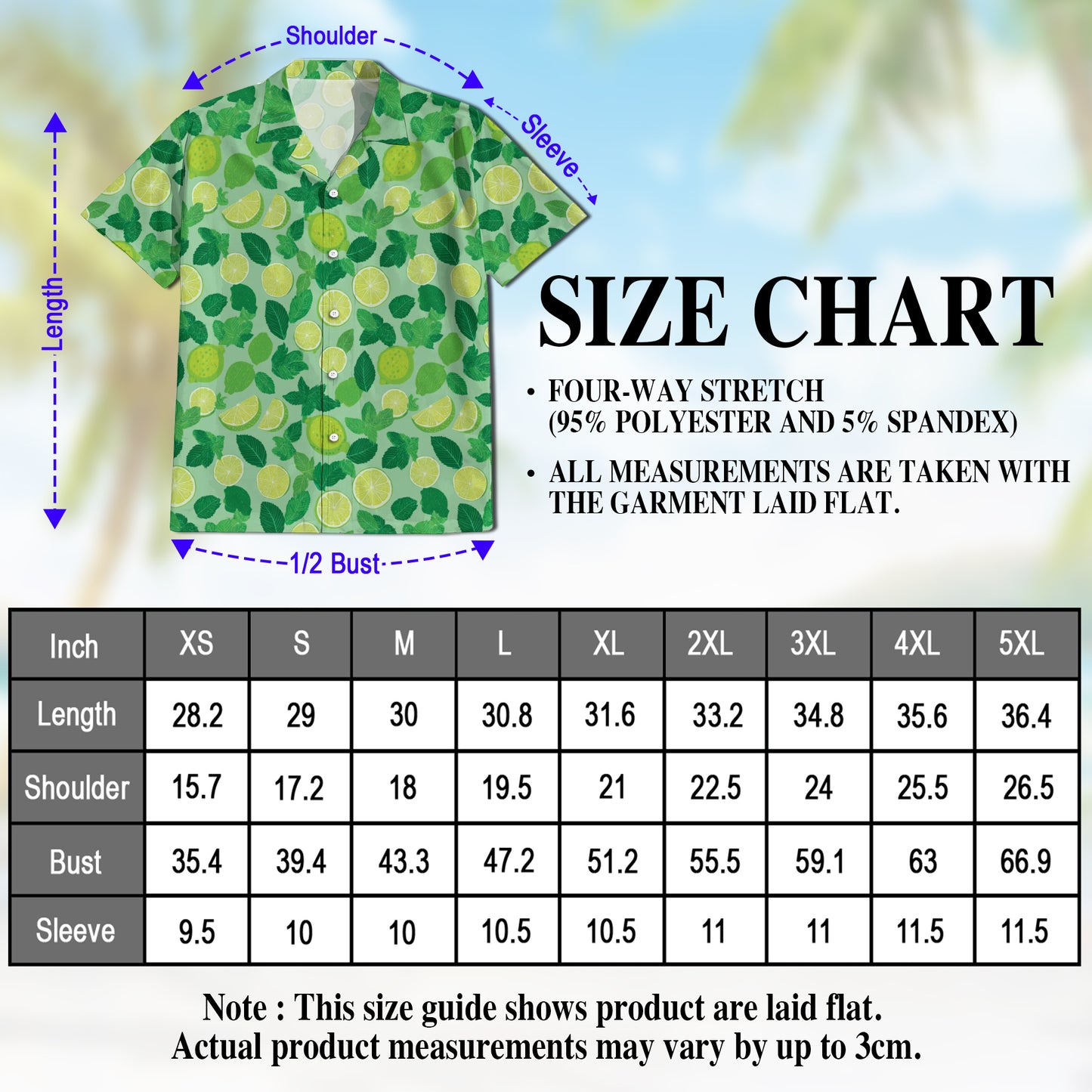 Netecom Lemon Pattern Hawaiian Shirt for Men, Lemon Lover Gifts, Fruit Button Down Summer Beach Short Sleeve Shirts
