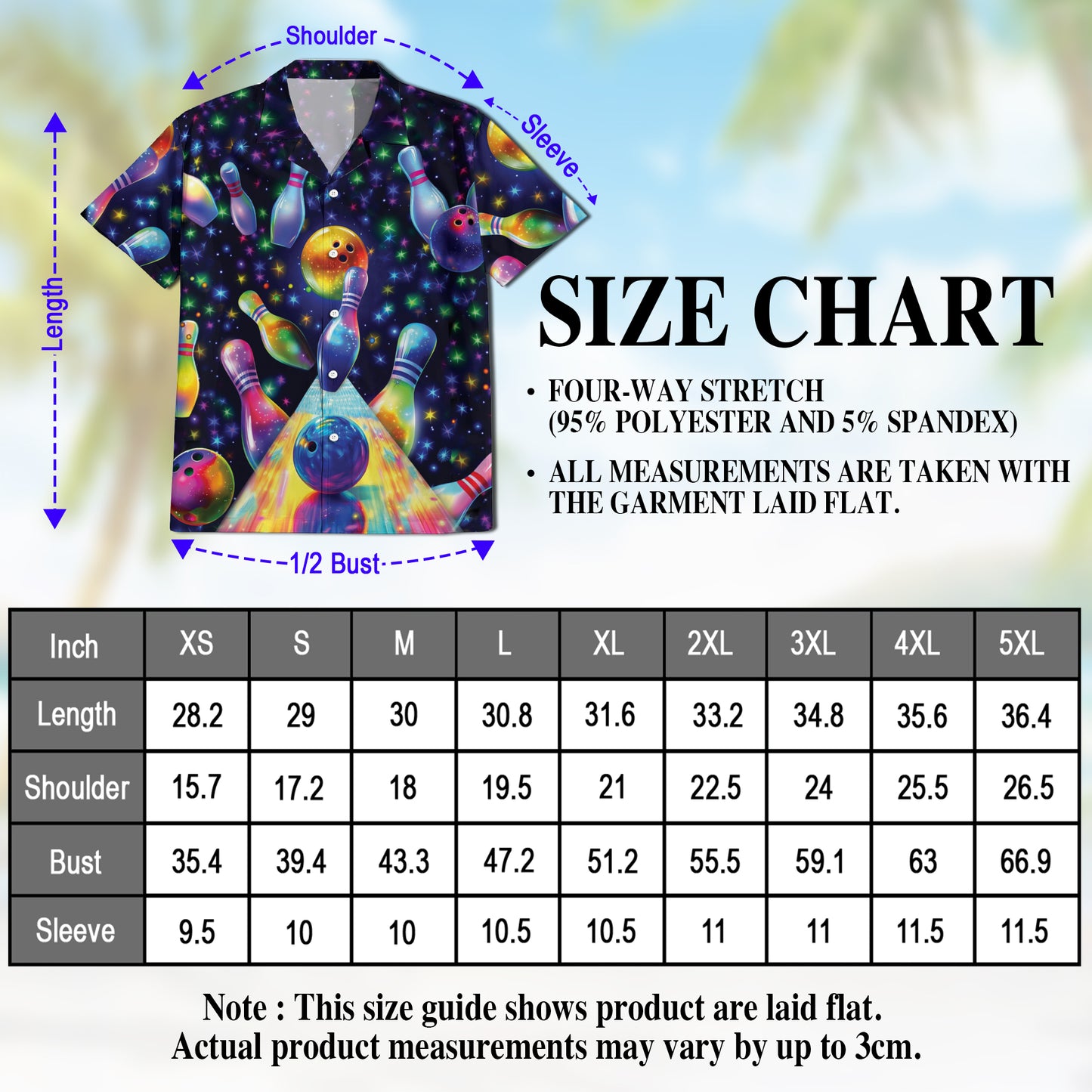 Unique Beach Bowling Hawaii Dog and Owner Matching Button Shirts