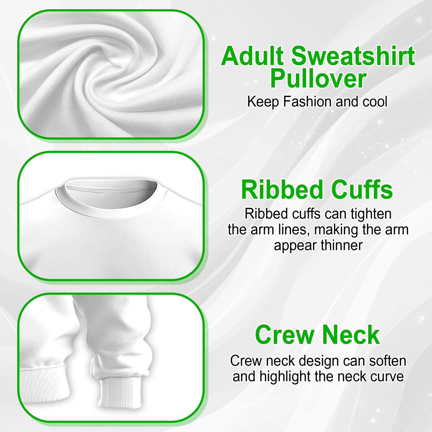 Netecom Halloween Ghost Pumpkin Sweatshirt 3D All Over Print, Spooky Night Outfit, Crewneck Pullover for Costume Party