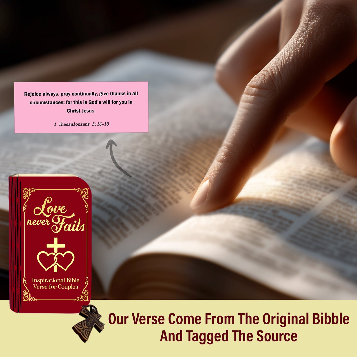 Netecom Marriage Bible Verse Box Set 150 Prayer Cards – Wooden Scripture Cards Box, Christian Wedding Gift for Couples, Mom and Dad, Faith-Based Housewarming Gift